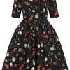 Collectif Amber-Lea Witches Garden 50's Swing Dress Black 1 Collectif Amber-Lea Witches Garden 50's Swing Dress Black -Pretty Retro Sales collectif AW210808B amber lea witches sw dress blk 0 6a8bd4c3 9c6c 4d03 a21e 5b2f215212ae 1024x1024