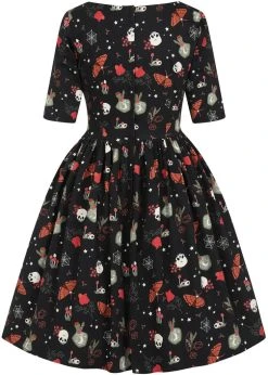 Collectif Amber-Lea Witches Garden 50's Swing Dress Black -Pretty Retro Sales collectif AW210808B amber lea witches sw dress blk 1 9674bad2 3d5f 4ddc b360 4d2b362737d0 1024x1024