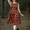 Collectif Hepburn Pumpkins Cats 50's Swing Dress Black -Pretty Retro Sales collectif AW210814B hepburn pumpkin sw dress blk or 4 4d57d83b 4b88 4a12 ba40 069da9b411f8 1024x1024
