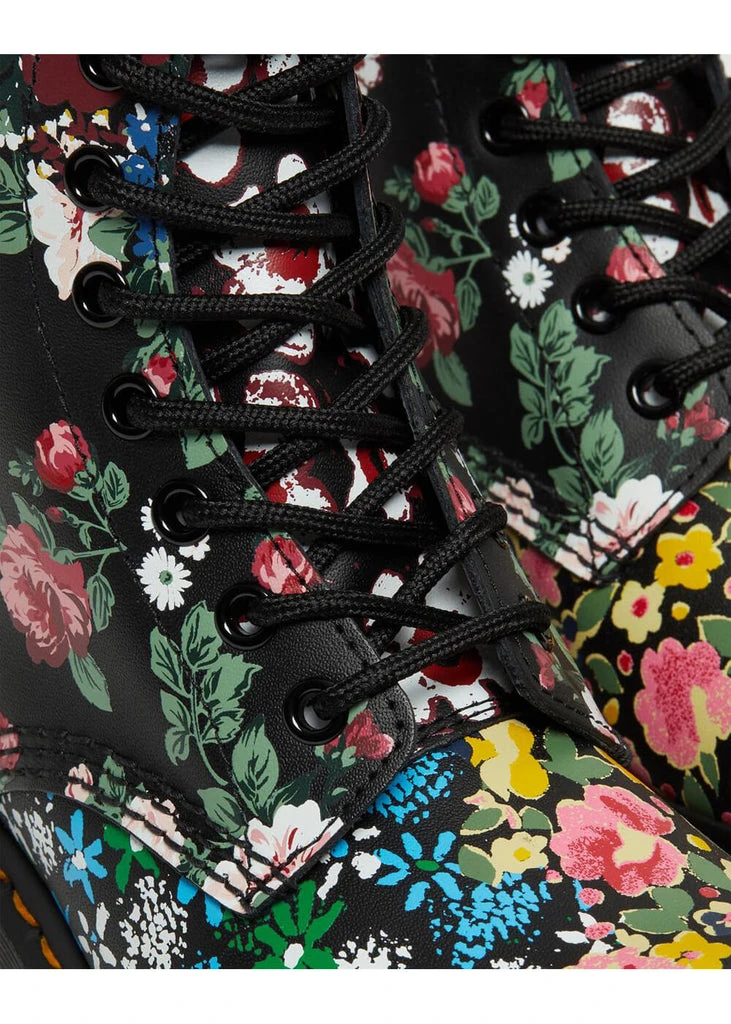 Dr. Martens 1460 Pascal Floral Mash Up Leahter Boots - Image 3
