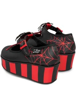 Hot Chocolate Design Spidora Platform Shoes Black -Pretty Retro Sales hot chocolate design spidora 3 1024x1024