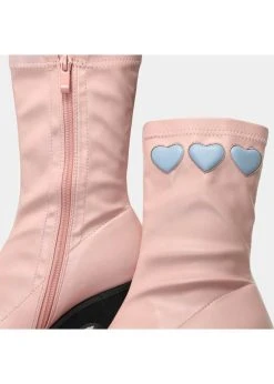 Koi Footwear Dolly Cloud Sweetheart 60's Boots Pink 9 Koi Footwear Dolly Cloud Sweetheart 60's Boots Pink -Pretty Retro Sales koi KA00659245 dolly cloud boo 6 1024x1024